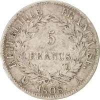 5 Francs France KM#686.1. Obverse
