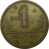 Cruzeiro Brazil KM#558. Obverse