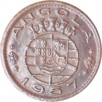 50 Centavos Angola KM#75. Reverse