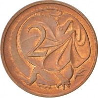 2 Cents Australia KM#63. Obverse