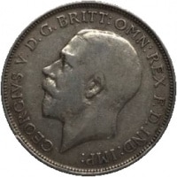 Florin, 2 Shillings Great Britain KM#817. Reverse