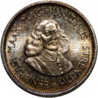 10 Cents South Africa KM#60. Reverse