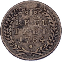 Kreuzer Salzburg KM#451. Obverse