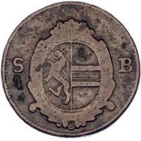 Kreuzer Salzburg KM#451. Reverse